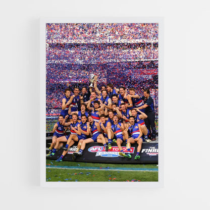 ap-australian football-2 cadre Blanc