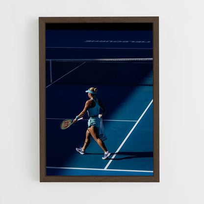 ap-australian open tennis-4 cadre Bois foncé