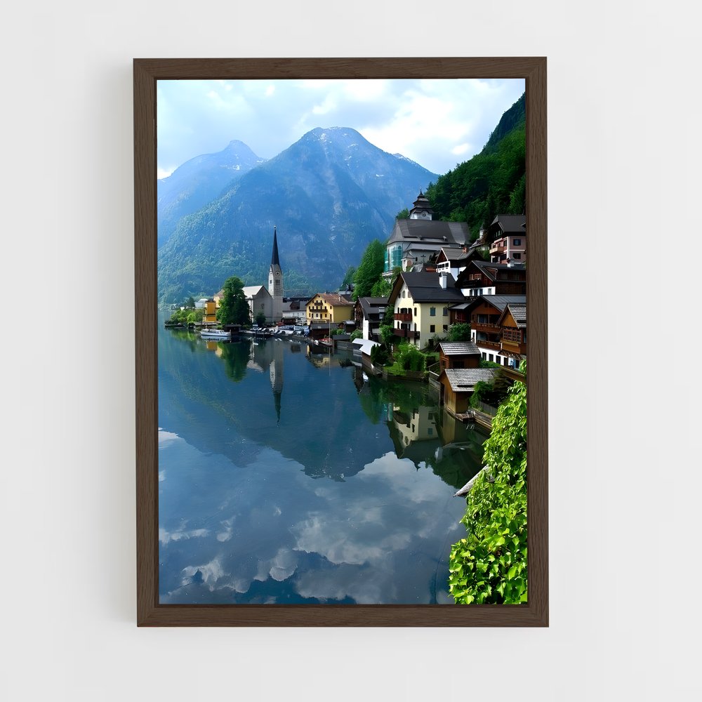 ap-austria-2 cadre Bois foncé