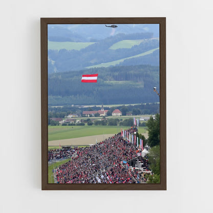 ap-austrian grand prix-3 cadre Bois foncé