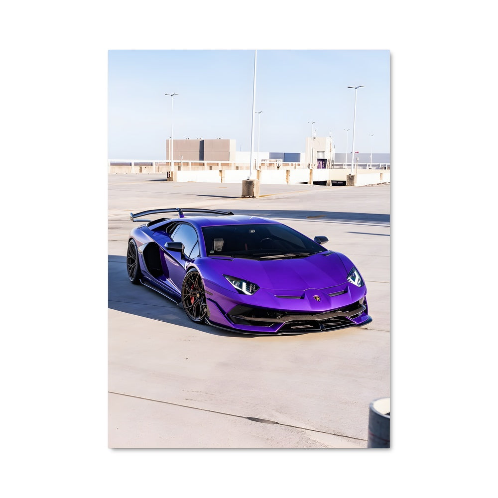 Poster Aventador Purple Dream
