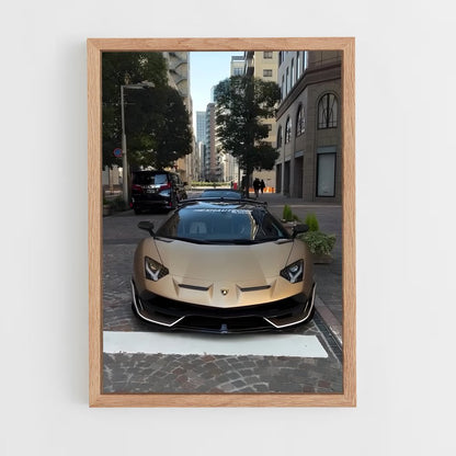 ap-aventador svj-1 cadre Bois clair