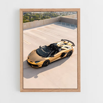 ap-aventador svj roadster-2 cadre Bois clair
