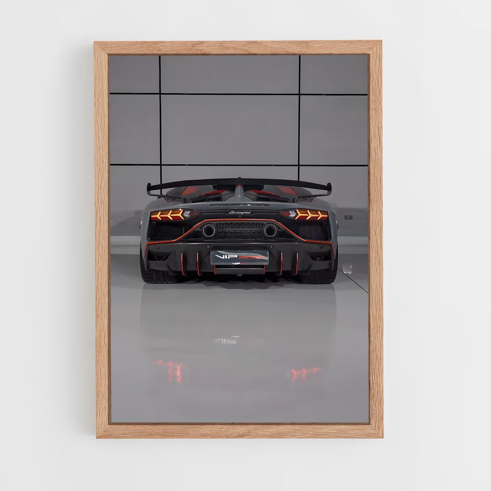 ap-aventador svj roadster-4 cadre Bois clair
