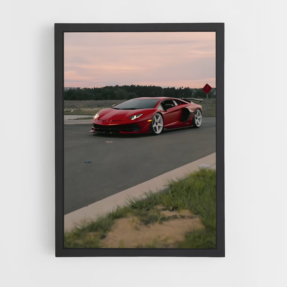 ap-aventador ultimae-6 cadre Noir