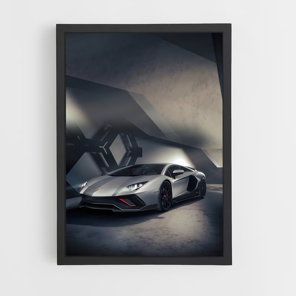ap-aventador ultimae-7 cadre Noir