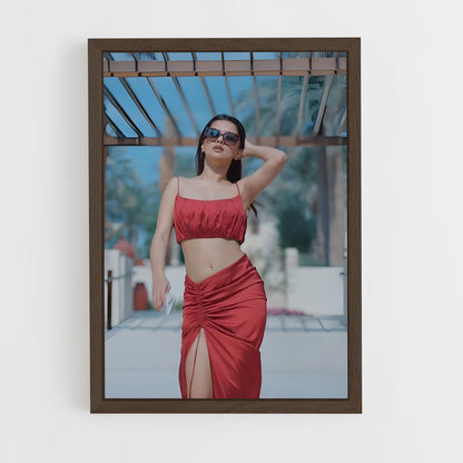 ap-avneet kaur-8 cadre Bois foncé