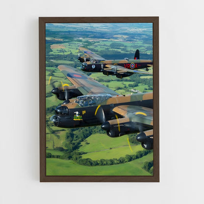 ap-avro lancaster-1 cadre Bois foncé