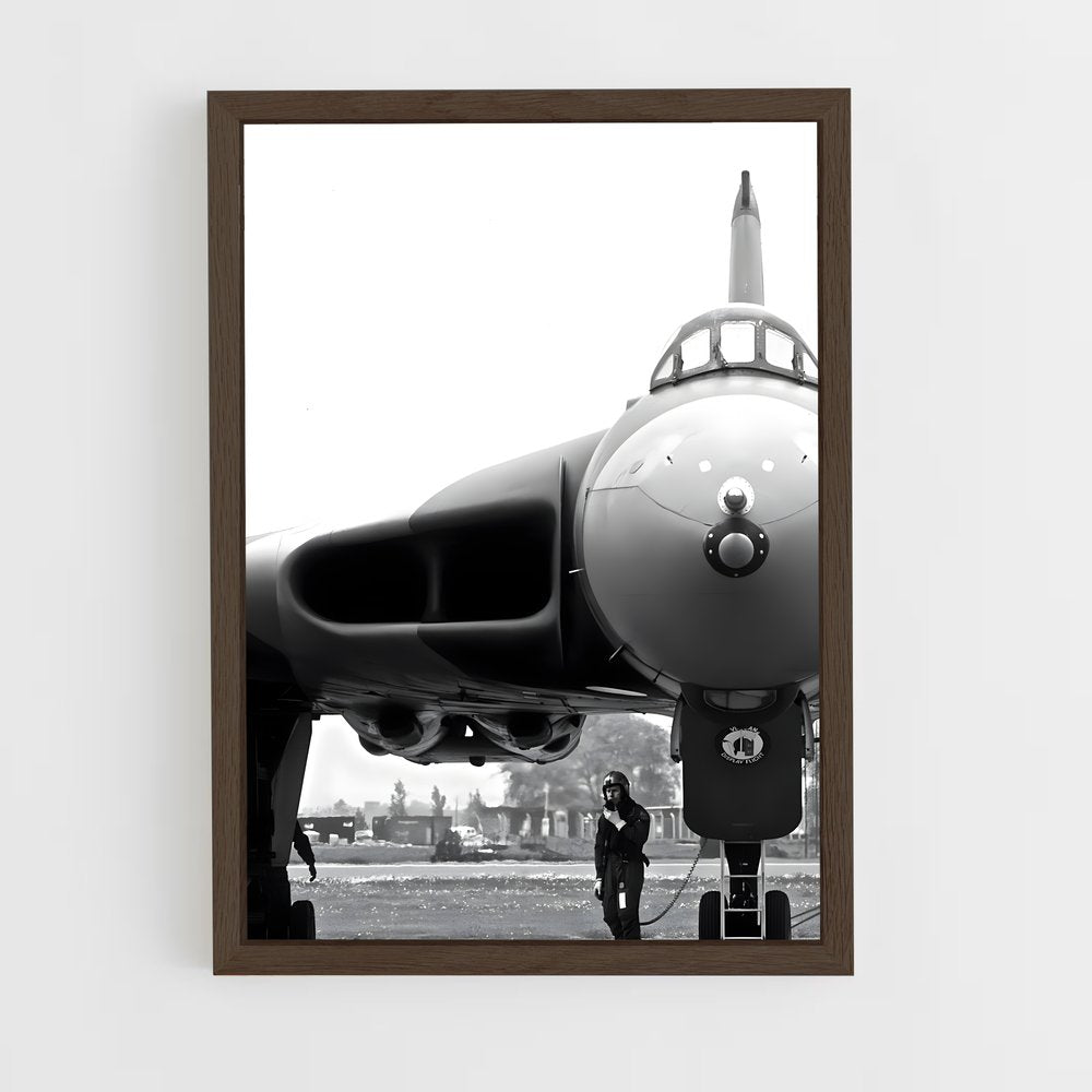 ap-avro vulcan-5 cadre Bois foncé