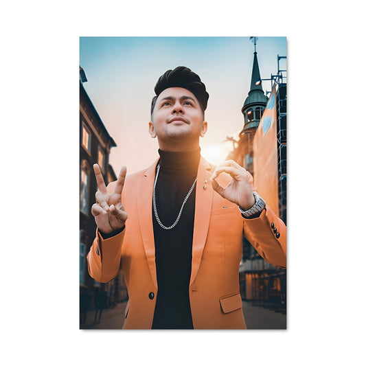 Poster Orange Street Style