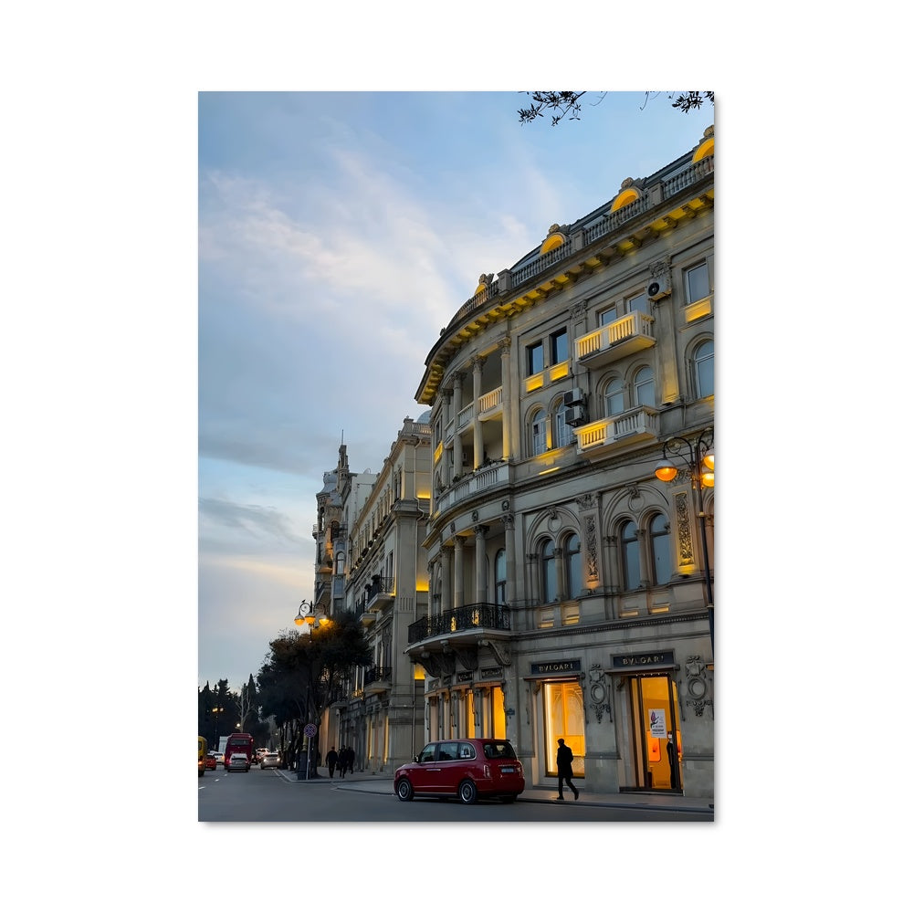 Poster Rues d'Azerbaïdjan