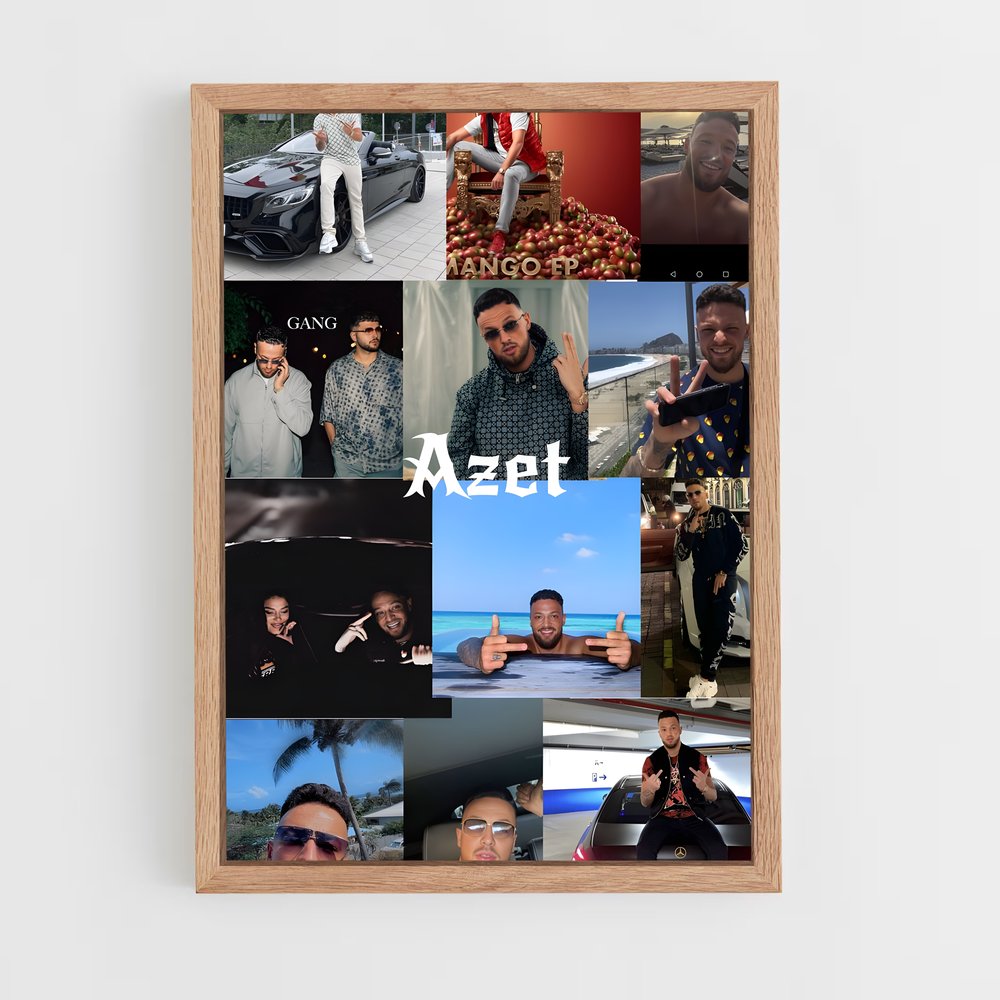 ap-azet-6 cadre Bois clair