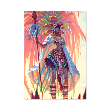 Poster Aztec mythology 14931
