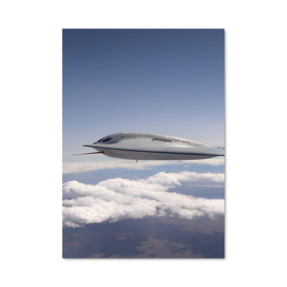Poster Vol au-dessus des Nuages