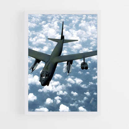 ap-b-52 stratofortress-2 cadre Blanc