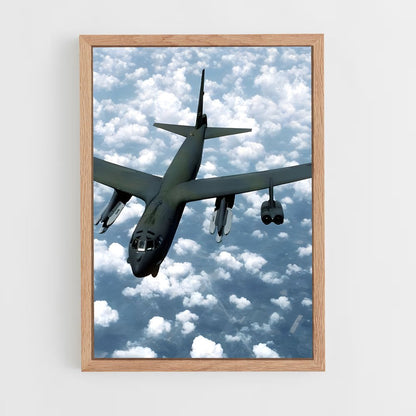 ap-b-52 stratofortress-2 cadre Bois clair