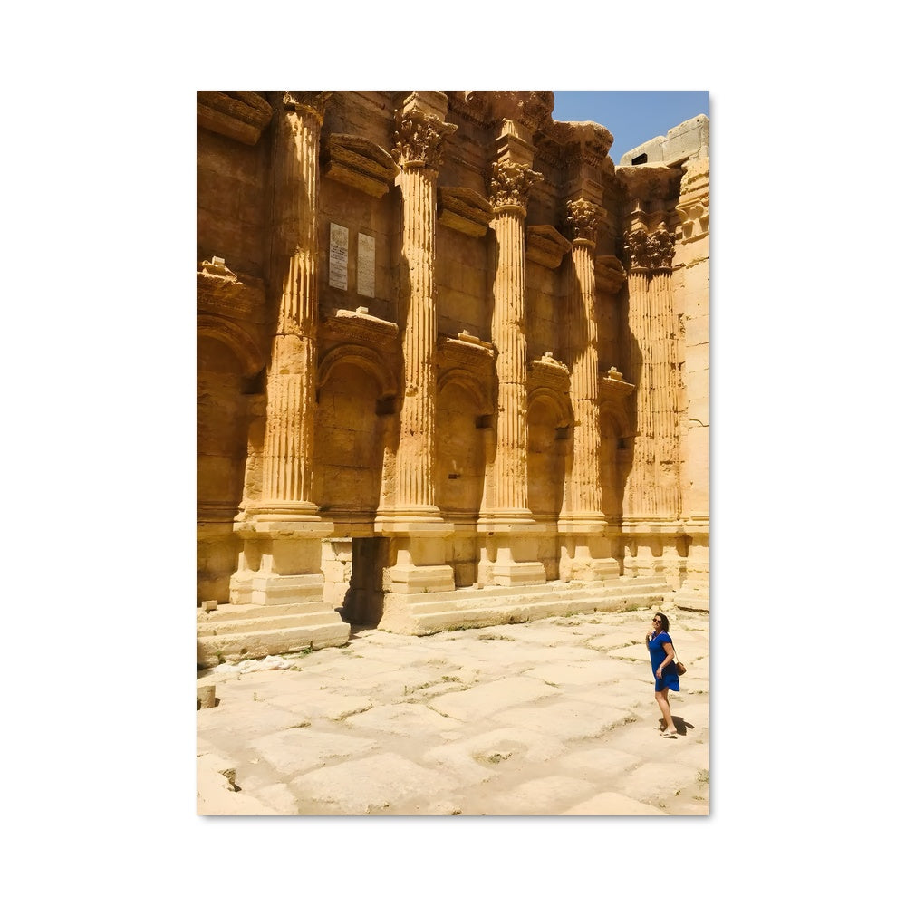 Poster Baalbek temples 88573