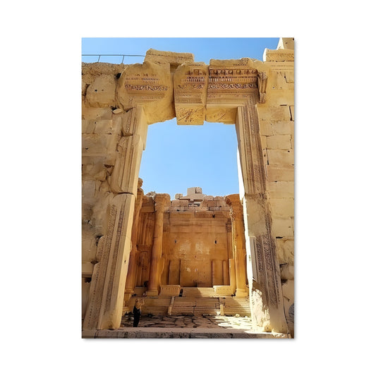Poster Baalbek temples 88577