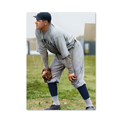 Poster Babe Ruth en Action