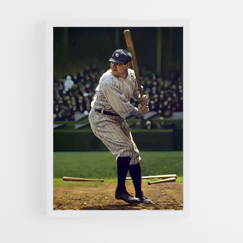 ap-babe ruth-1 cadre Blanc