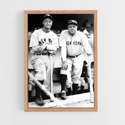 ap-babe ruth-3 cadre Bois clair