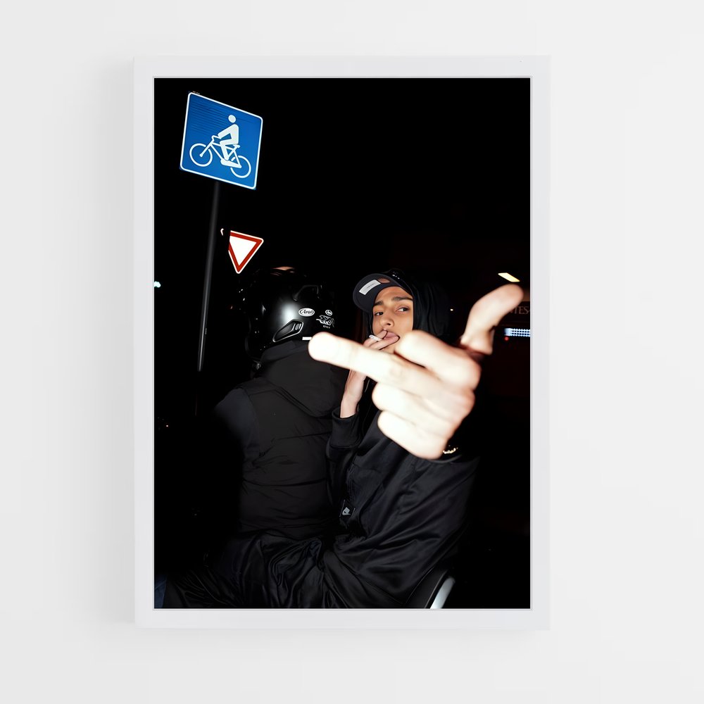 ap-baby gang-2 cadre Blanc
