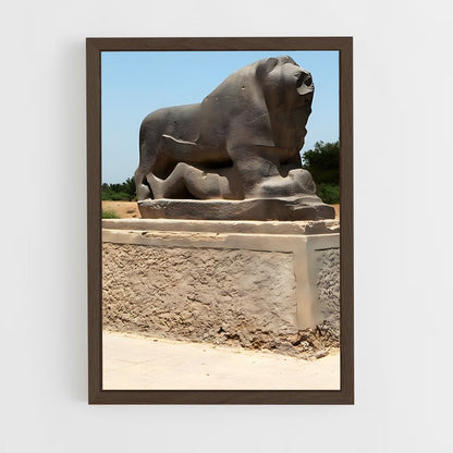 ap-babylon ruins-2 cadre Bois foncé
