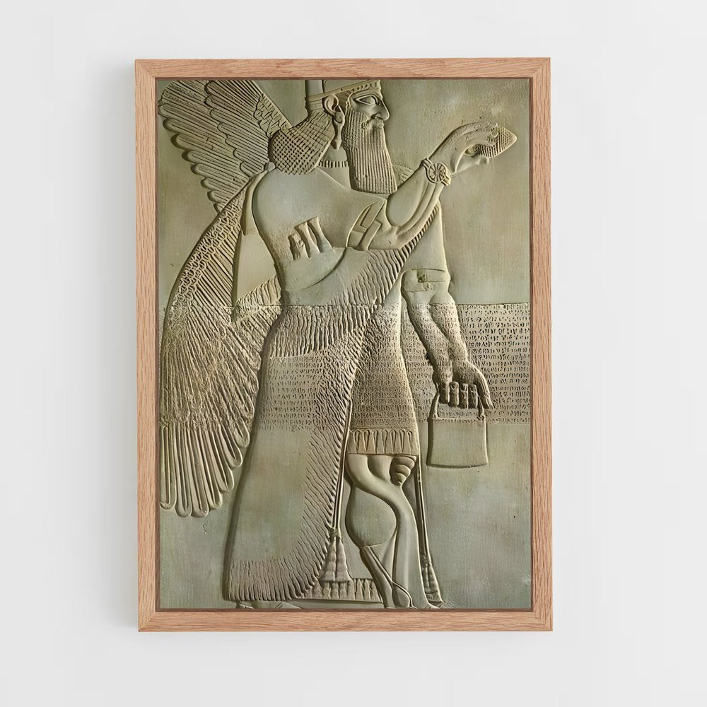 ap-babylonian gods-2 cadre Bois clair