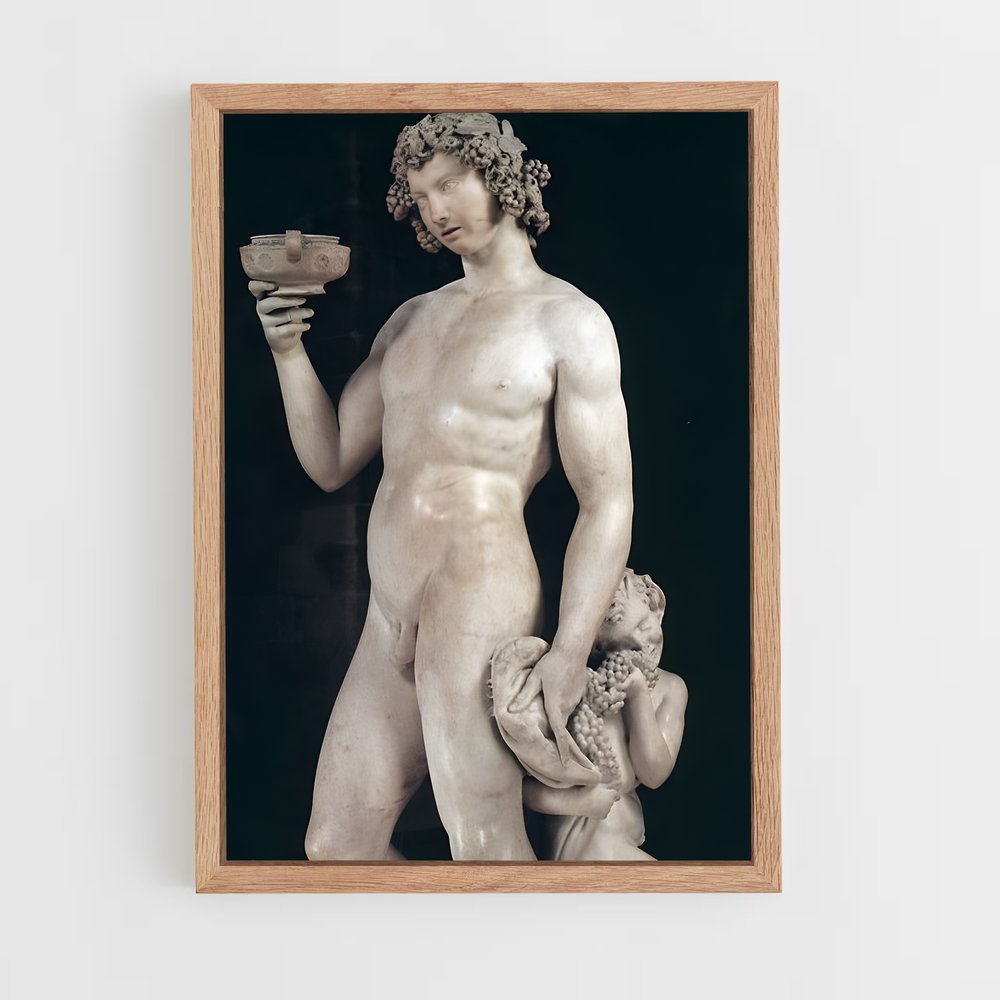 ap-bacchus michelangelo-1 cadre Bois clair
