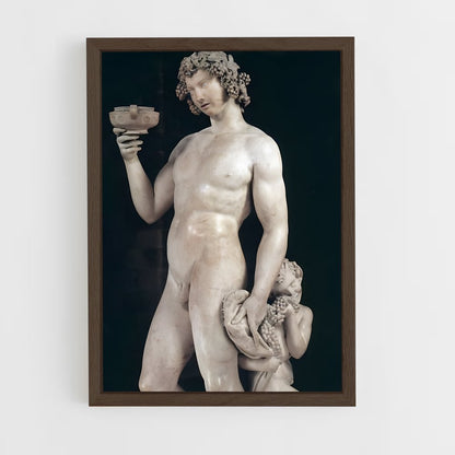 ap-bacchus michelangelo-1 cadre Bois foncé