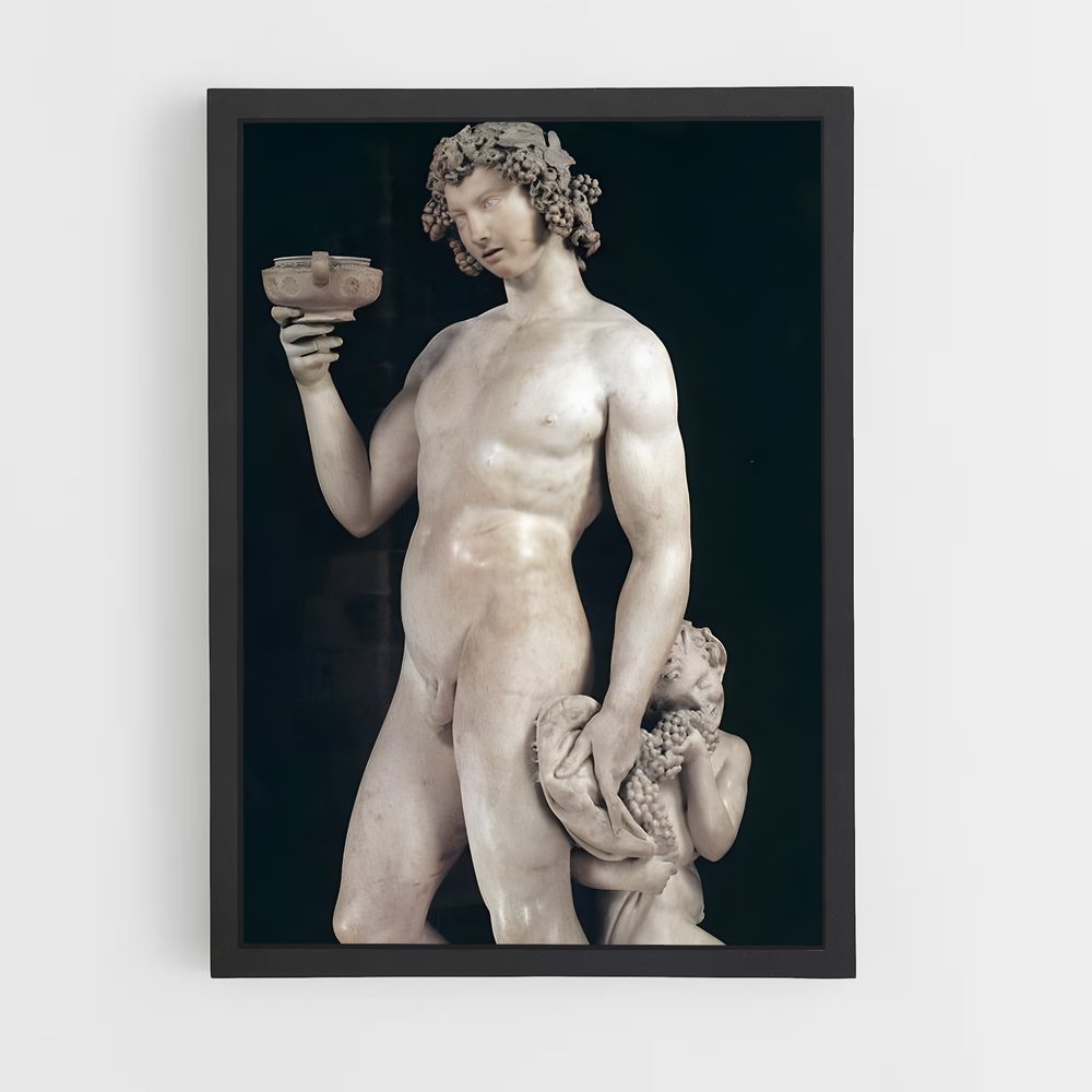 ap-bacchus michelangelo-1 cadre Noir