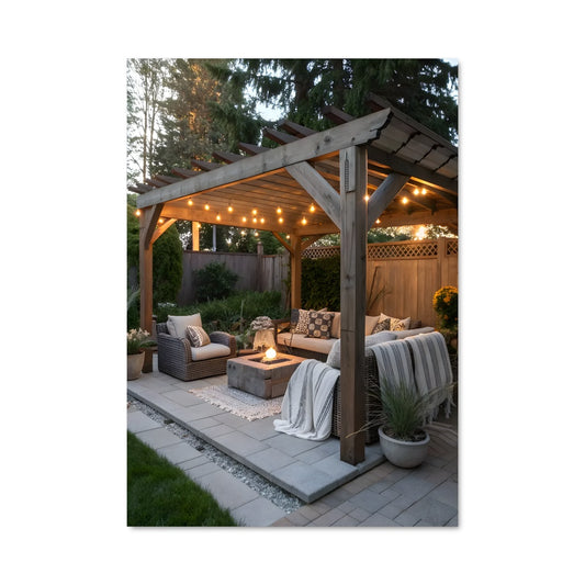 Poster Soirée au Patio
