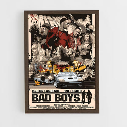 ap-bad boys-8 cadre Bois foncé