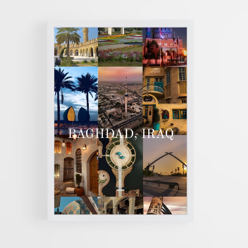 ap-baghdad-8 cadre Blanc