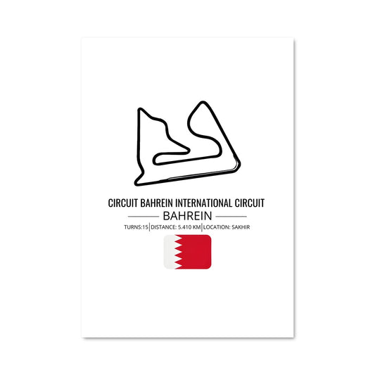 Poster Bahrain international circuit 79982