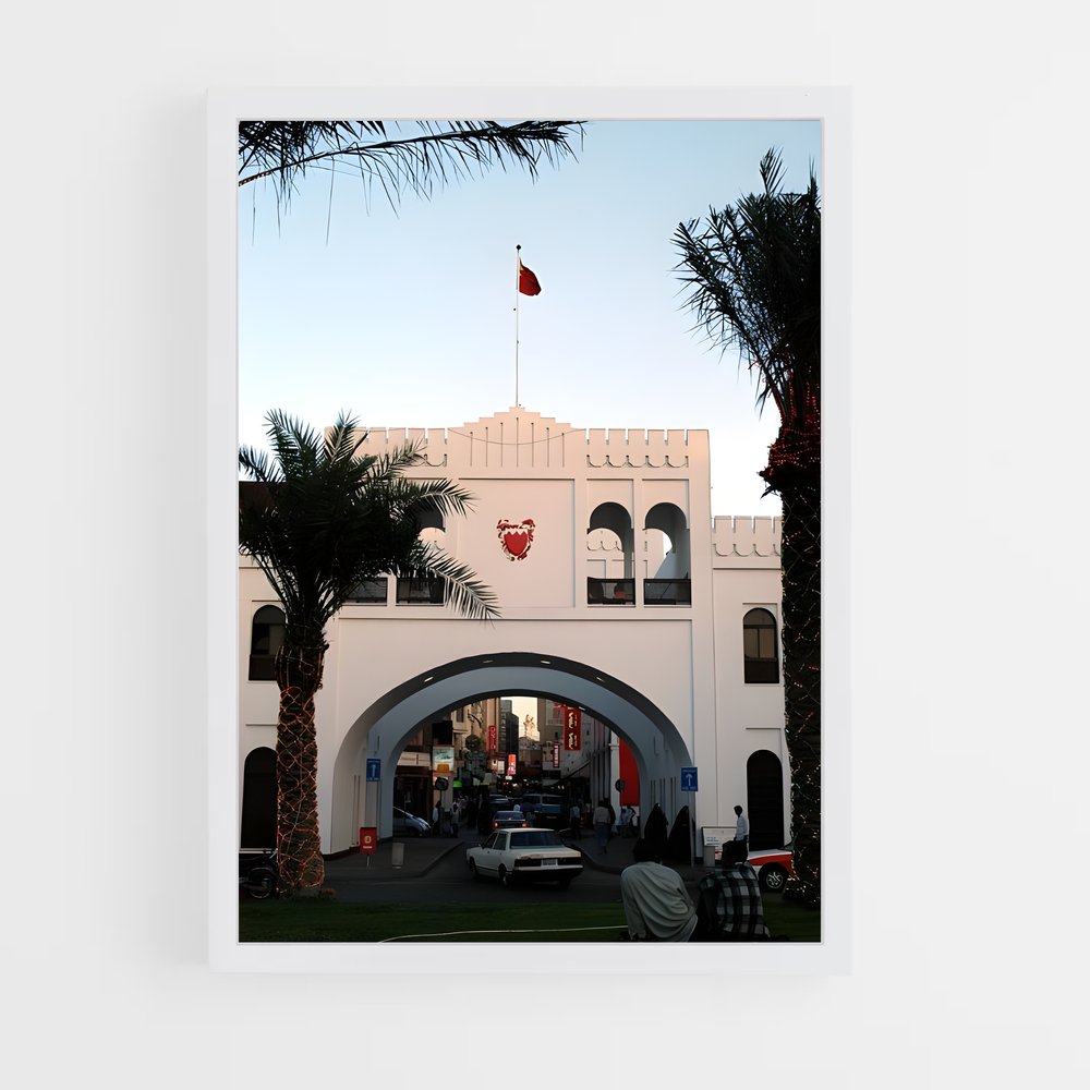 ap-bahrain fort-3 cadre Blanc