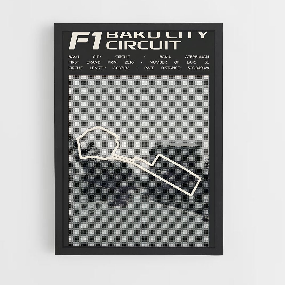 ap-baku city circuit azerbaijan-1 cadre Noir