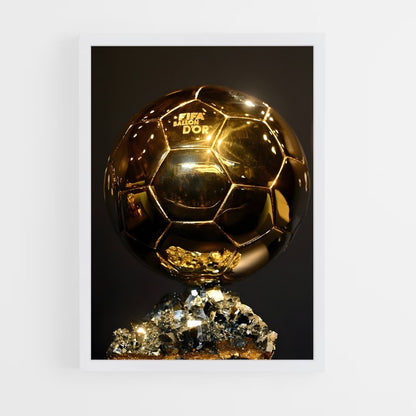 ap-ballon d'or-1 cadre Blanc