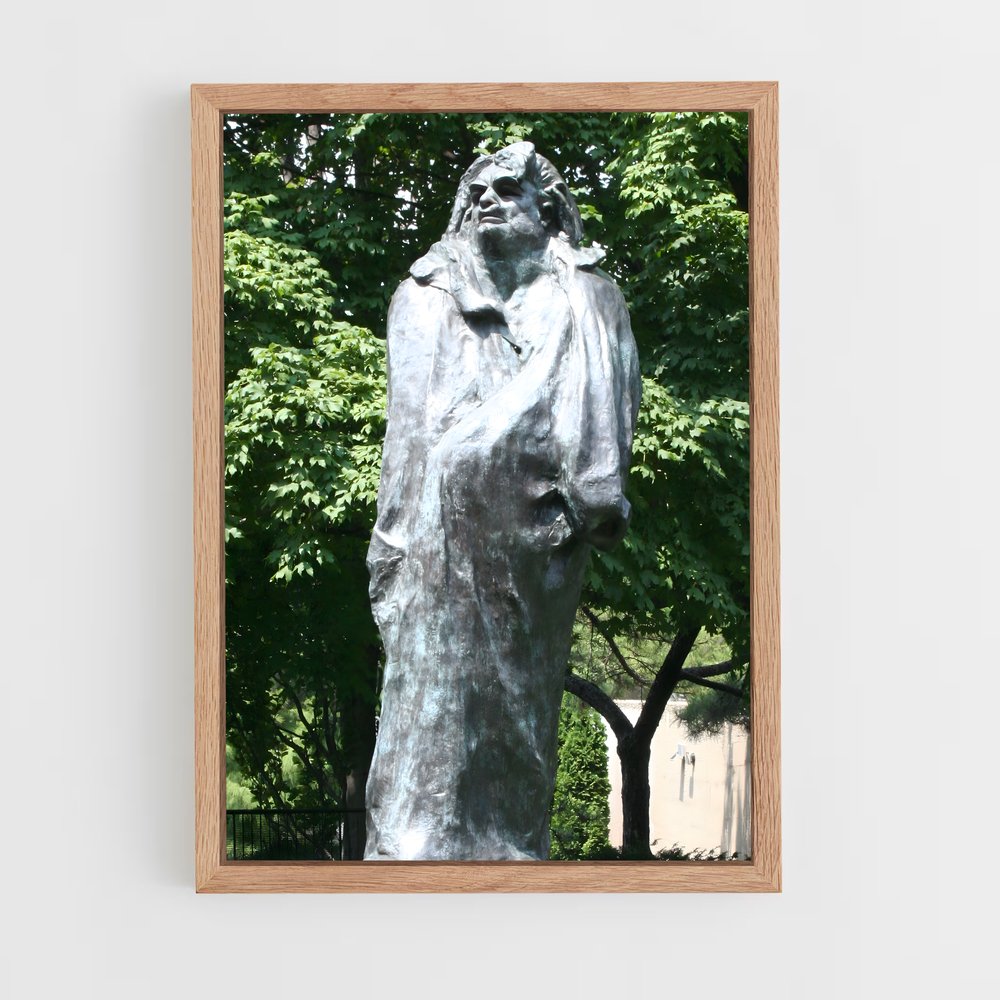 ap-balzac rodin-6 cadre Bois clair