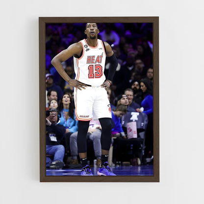 ap-bam adebayo-7 cadre Bois foncé