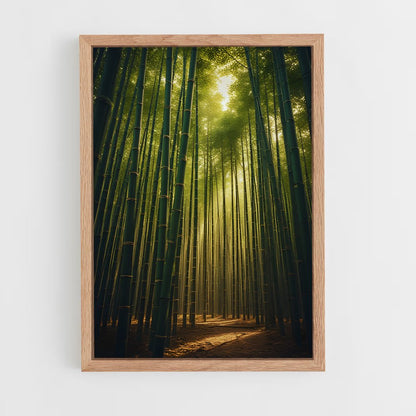 ap-bamboo forest-8 cadre Bois clair