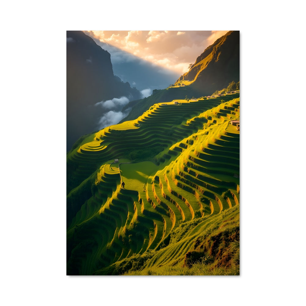 Poster Terrasses Sacrées