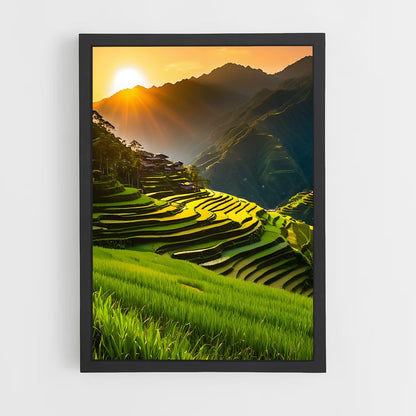 ap-banaue rice terraces-1 cadre Noir