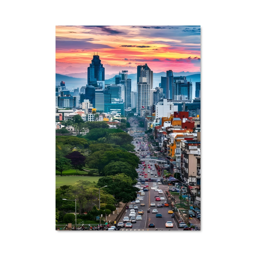 Poster Skyline de São Paulo
