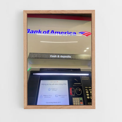 ap-bank of america-2 cadre Bois clair