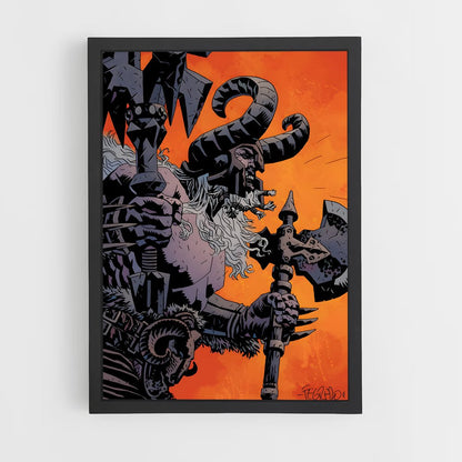 ap-barbarian diablo-2 cadre Noir