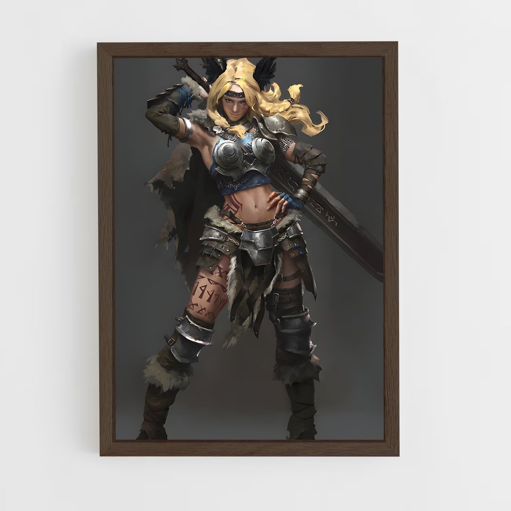 ap-barbarian diablo-4 cadre Bois foncé