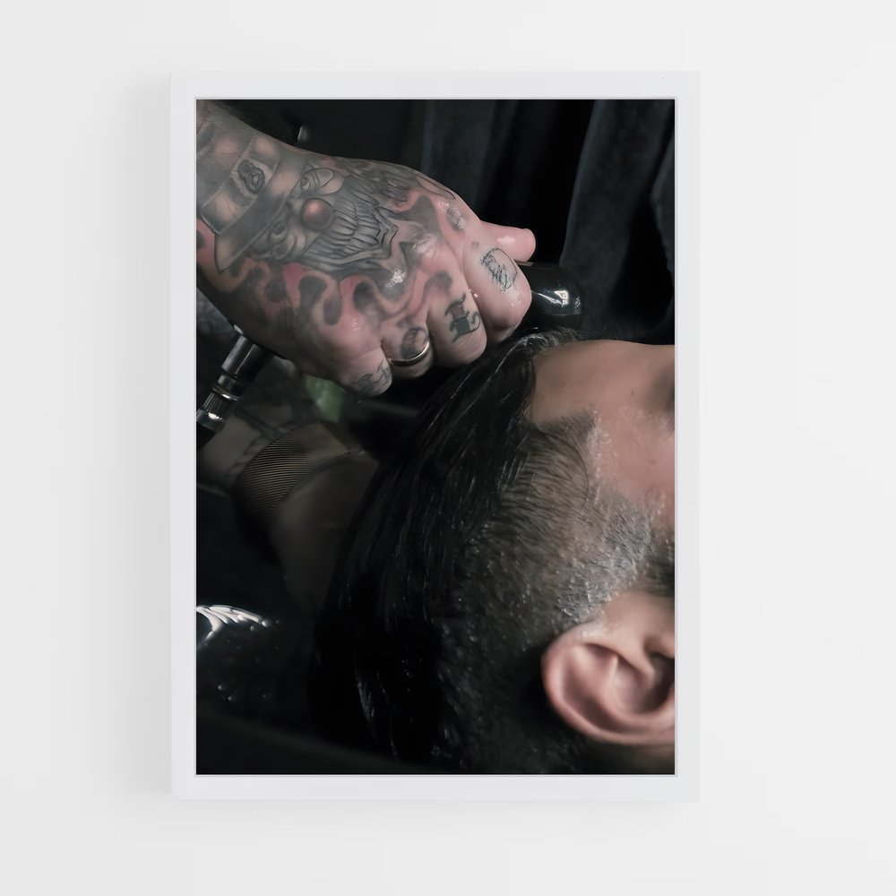 ap-barber-1 cadre Blanc
