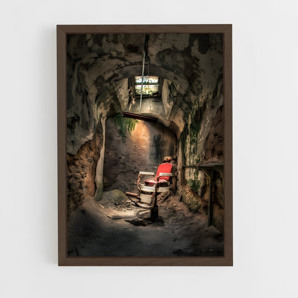 ap-barber-12 cadre Bois foncé