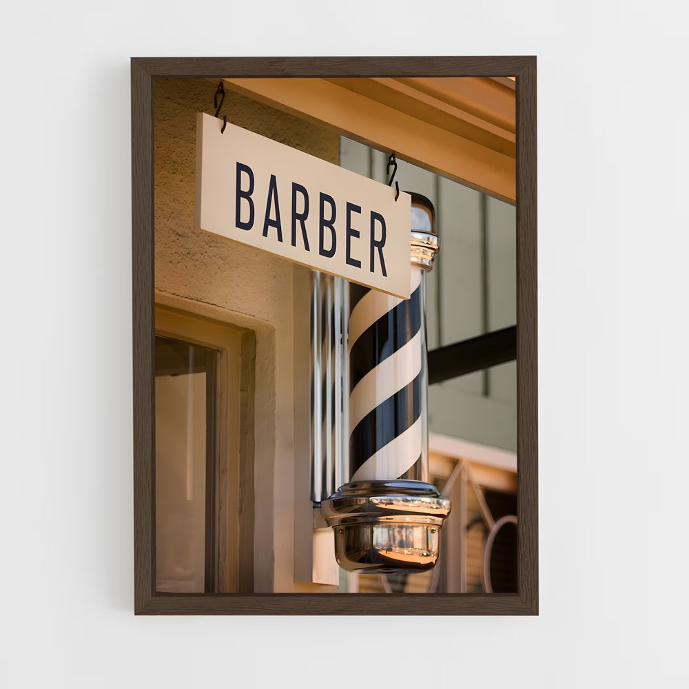 ap-barber-9 cadre Bois foncé